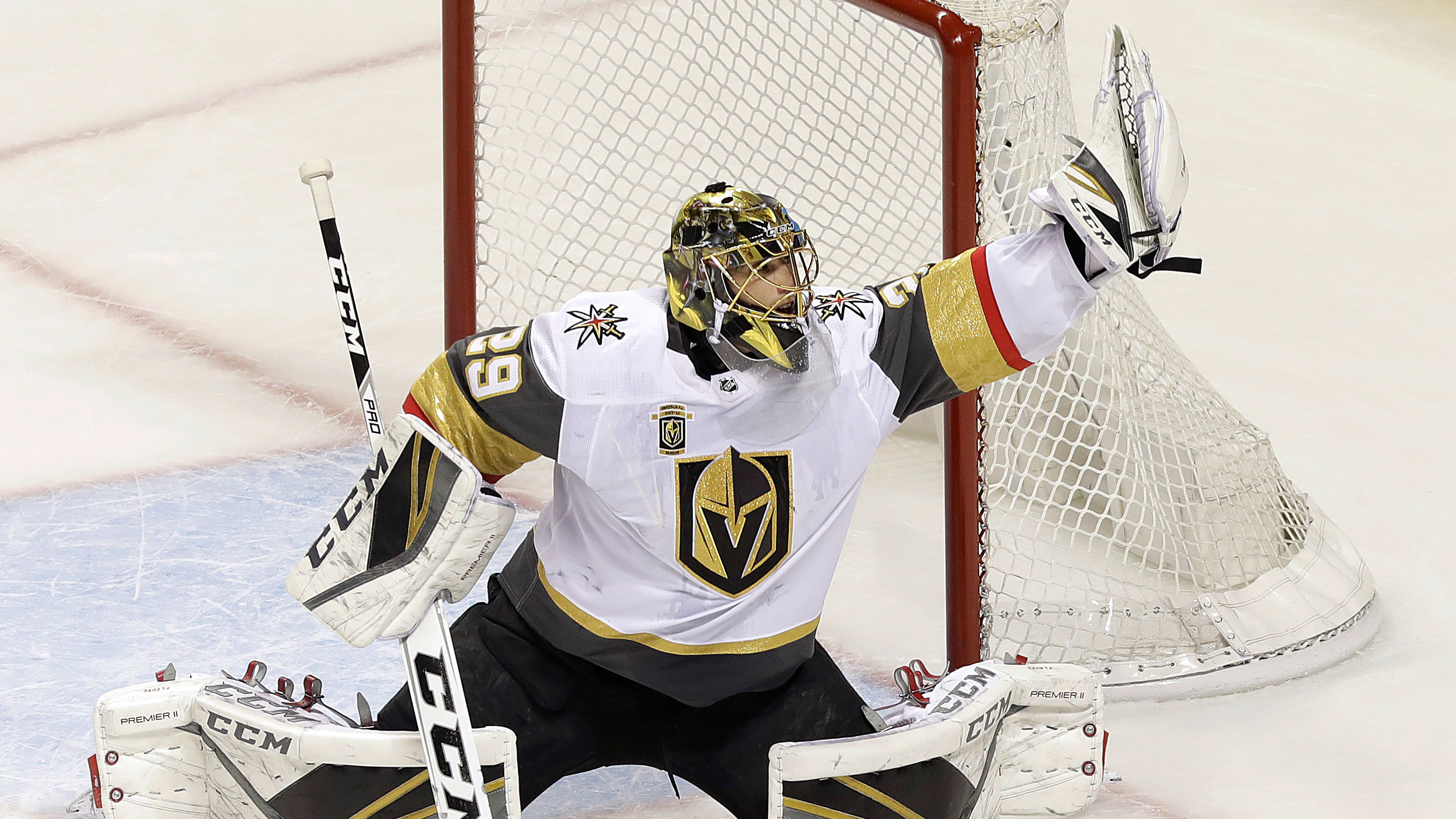 Marc-Andre Fleury Saves The Day With One Of The Best Saves Of His  Illustrious Career 